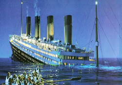Titanic'i batıran buz dağının fotoğrafı satışta