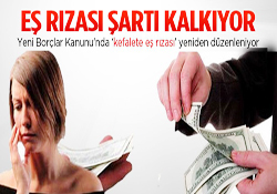 Eş rızası şartı kalkıyor