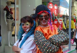 Samsun'da palyaço rüzgarı