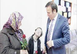 Genç'ten engellilere sürpriz