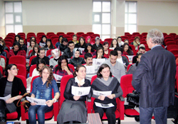 Ankara Goethe Enstitüsünün Omü ziyareti