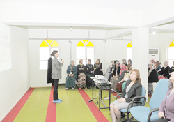 Kadınları Camide bilgilendirdi