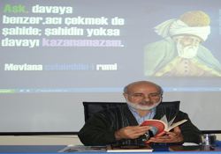 Mevlana'yı anlattı