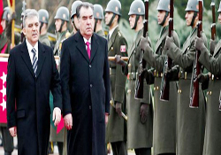 Tacikistan Cumhurbaşkanı Çankaya Köşkü'nde