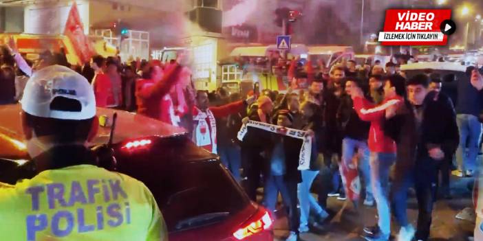 Samsunspor Süper Lig'de, taraftarlar caddelerde