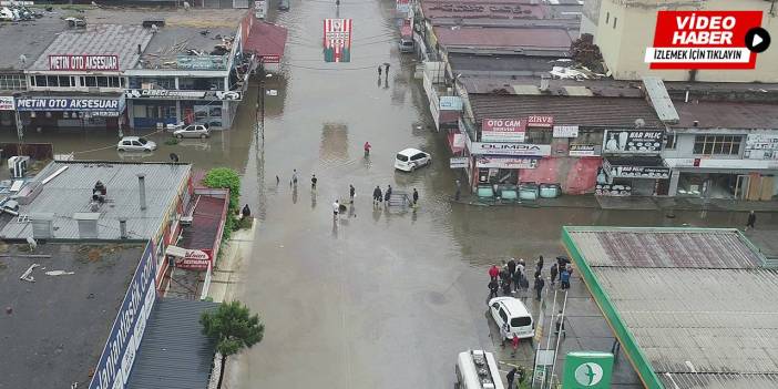 Gülsan Sanayi Sitesi havadan görüntülendi