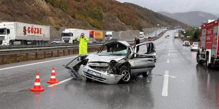 Samsun-Ankara kara yolunda zincirleme kaza!