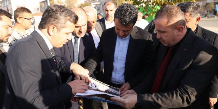 Alaçam ilçesindeki projeleri yerinde inceledi