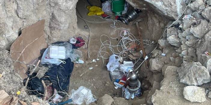 Samsun'da kaçak kazı yapan 7 kişi suçüstü yakalandı