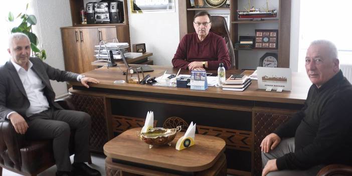 Çıkla ve Akşan'dan Adnan Bahadır'a ziyaret