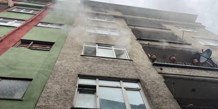 Yangında 2 kişi dumandan etkilendi