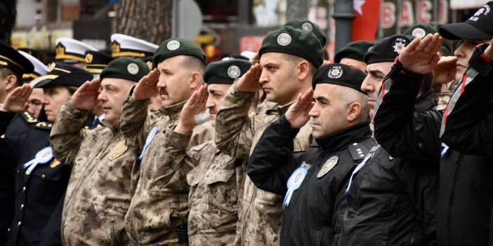 Samsun'da tören düzenlendi