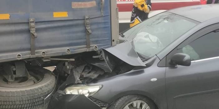 Trafik kazasında 5 kişi yaralandı