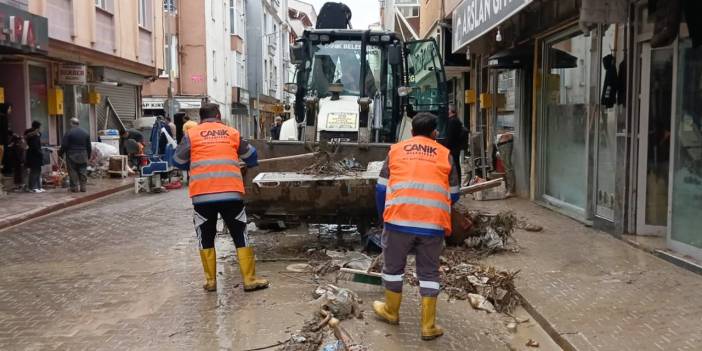 Canik Belediyesi'nden Havza'ya yardım eli