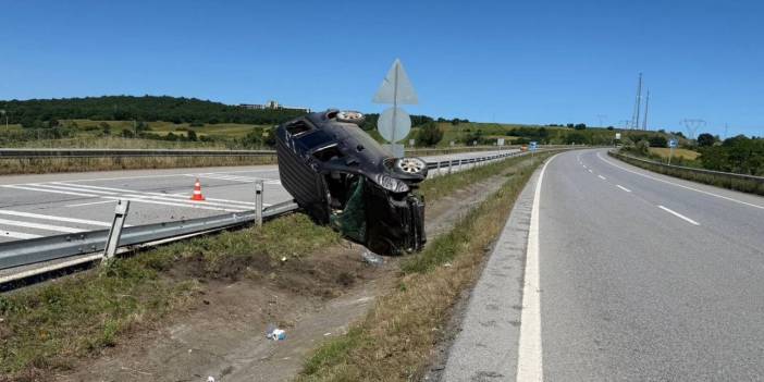 Trafik kazasında 3 kişi yaralandı