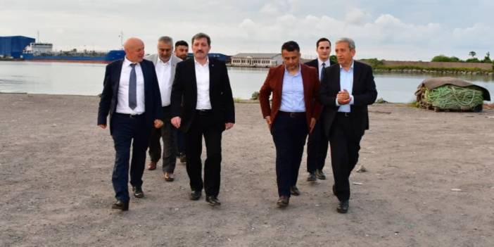 Terme’deki yatırımları yerinde incelediler
