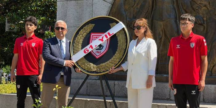 Samsunspor'un 61. kuruluş yıl dönümü kutlandı
