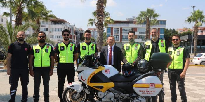 Yoğun trafikte hastalara ilk müdahaleyi motosikletli sağlık ekibi yapacak