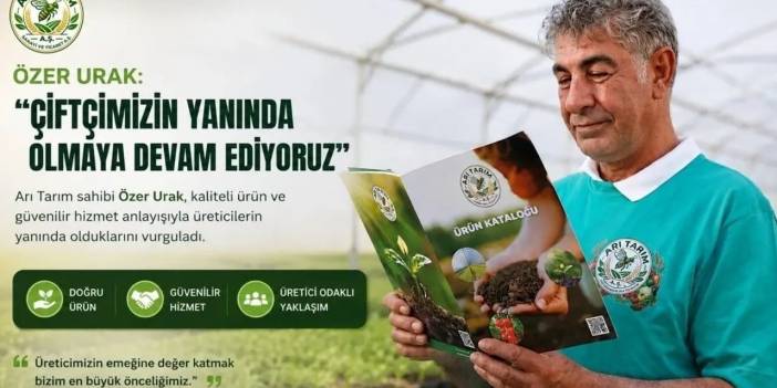 Arı Tarım'dan Konya'ya dev yatırım! Tuzlukcu'da 300 dönümlük jeotermal sera kurulacak