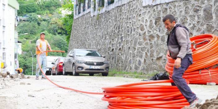 Canik'te 20 bin hane fiber internete kavuşuyor
