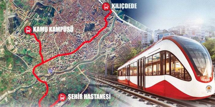 Samsun Şehir Hastanesi Tramvay Hattı’nın temeli atılıyor