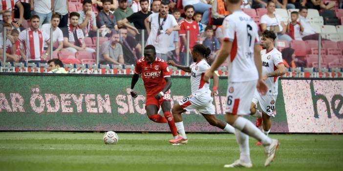 Samsunspor sahasında mağlup oldu