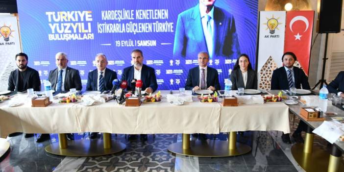 AK Parti Samsun 17 ilçede sahaya inecek