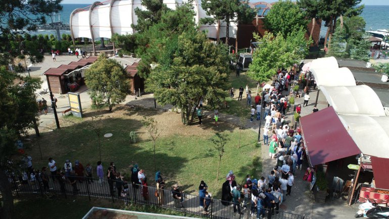 BAYRAMDA TELEFERİKLE 15 BİN YOLCU TAŞINDI