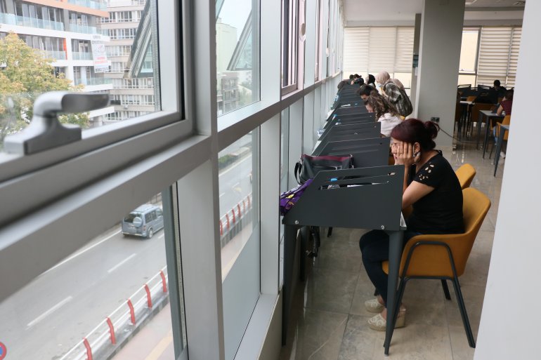 KARADENİZ MANZARALI MODERN KÜTÜPHANE İLGİ GÖRÜYOR
