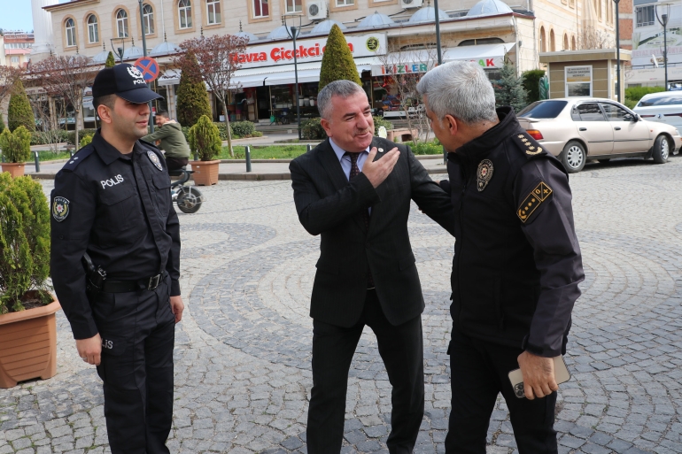 Müdür Özen'den Başkan Özdemir'e ziyaret