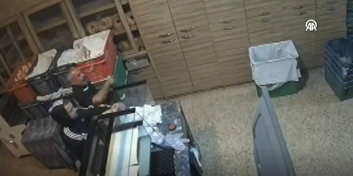 Atakum'da hırsızlık kameralara yansıdı