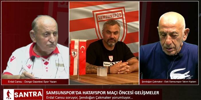 SANTRA - Samsunspor'da Hatayspor maçı öncesi son gelişmeler