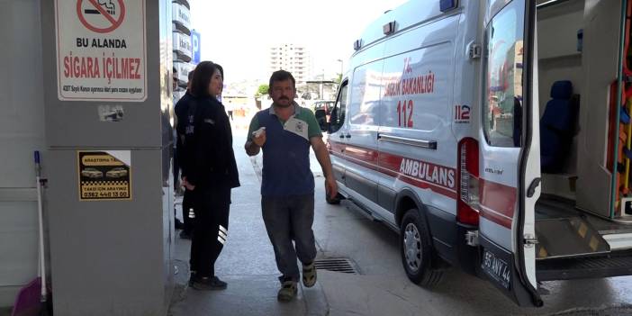 Samsun'da acemi kasaplar hastanelere koştu