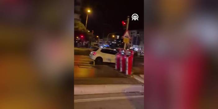 Tramvay yoluna giren sürücüye cezai işlem uygulandı