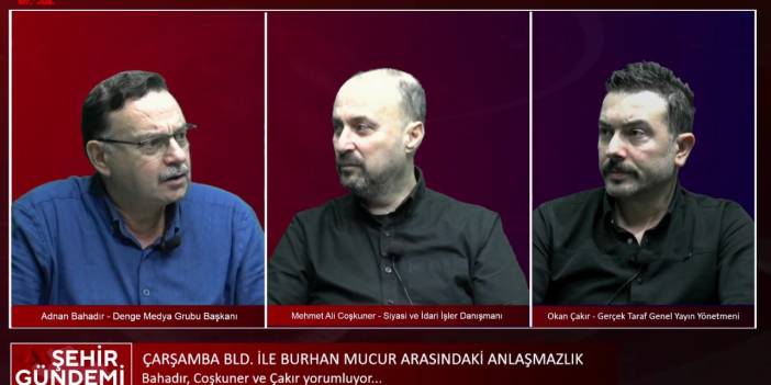 Şehir Gündemi | Çarşamba Belediyesi ile MHP Samsun İl Başkanı Burhan Mucur arasındaki anlaşmazlık
