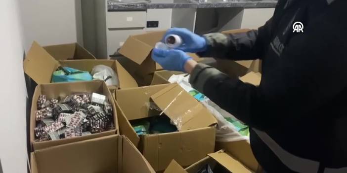 Samsun'da 421 bin 120 uyuşturucu hap ele geçirildi