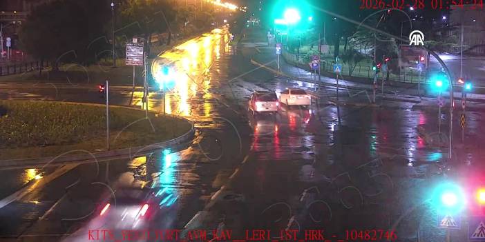 Trafik kazaları KGYS kameralarına yansıdı