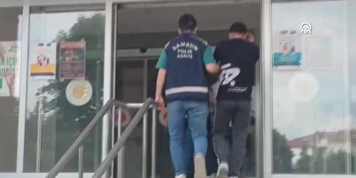 Samsun'da hırsızlık yapan 2 şüpheli tutuklandı