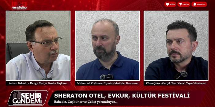 Şehir Gündemi | Sheraton Otel | Evkur | Kültür Yolu Festivali