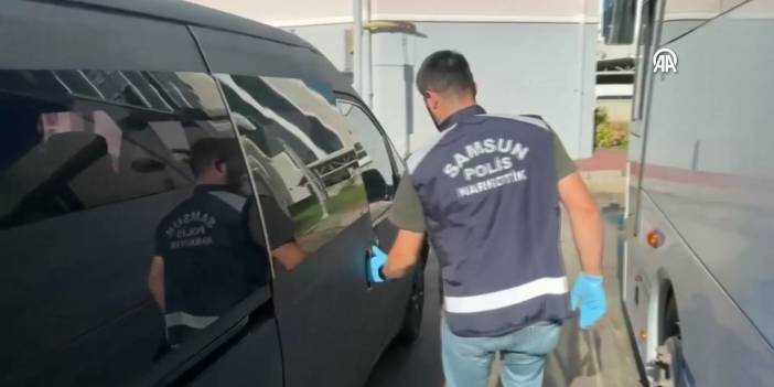 Samsun'da uyuşturucu operasyonu: 4 gözaltı