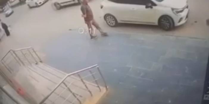 Hafif ticari araç yayaya çarptı