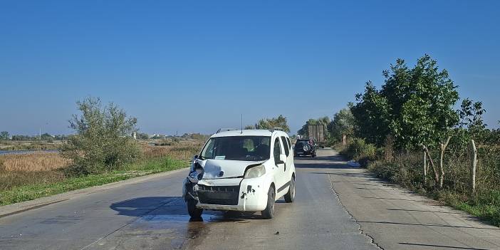 Trafik kazasında 3 kişi yaralandı
