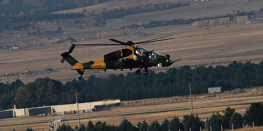 GÜÇLENEN 'ATAK' İLK UÇUŞUNU YAPTI